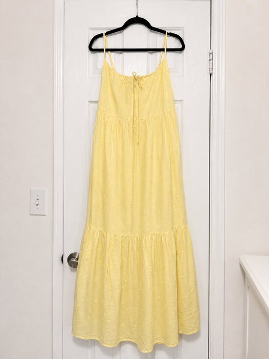 Old Navy Dresses & Skirts - Old Navy Eyelet Tiered Cami Maxi Dress